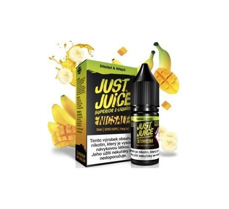 Liquid Just Juice SALT Banana & Mango 10ml - 11mg