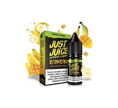 Liquid Just Juice SALT Banana & Mango 10ml - 20mg