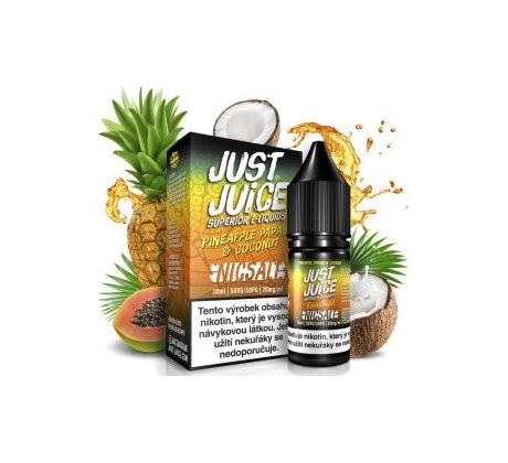 Liquid Just Juice SALT Pineapple, Papaya & Coconut 10ml - 20mg